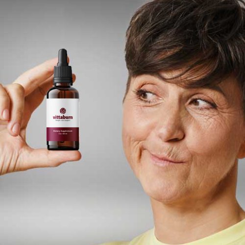 vittaburn drops review woman looking sideways
